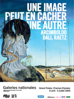 Une image peut en cacher une autre - Arcimboldo, Dali, Raetz