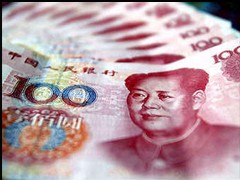 Chine : taux de change