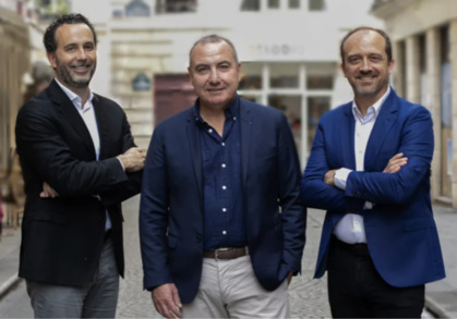 Laurent Moisson, Gilles Attaf et  Emmanuel Deleau, co-fondateurs des Forces Françaises de L'Industrie