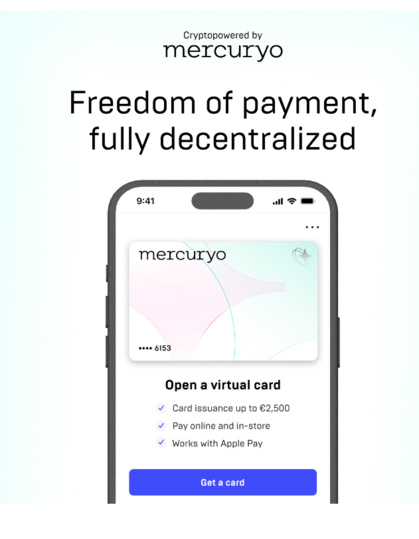 Mercuryo et Mastercard : une carte de paiement crypto en Europe 