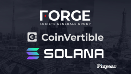 Société Générale-Forge va lancer son stablecoin Euro, CoinVertible, sur la blockchain Solana.