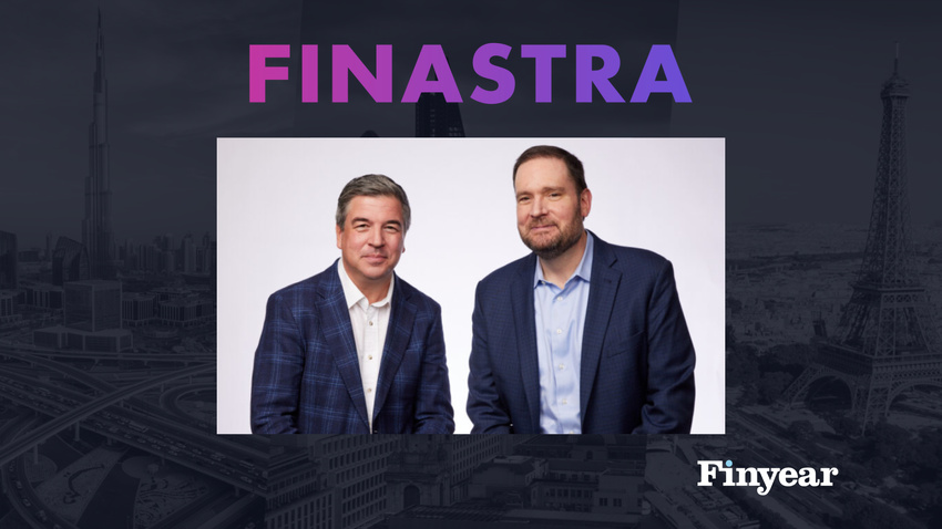 Simon Paris et Chris Walters,  Chief Executive Officer de Finastra.