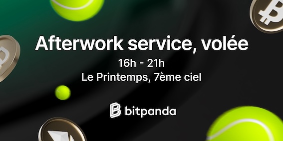 Jeu-Concours | Remportez votre invitation exclusive pour l'Afterwork Bitpanda à Paris