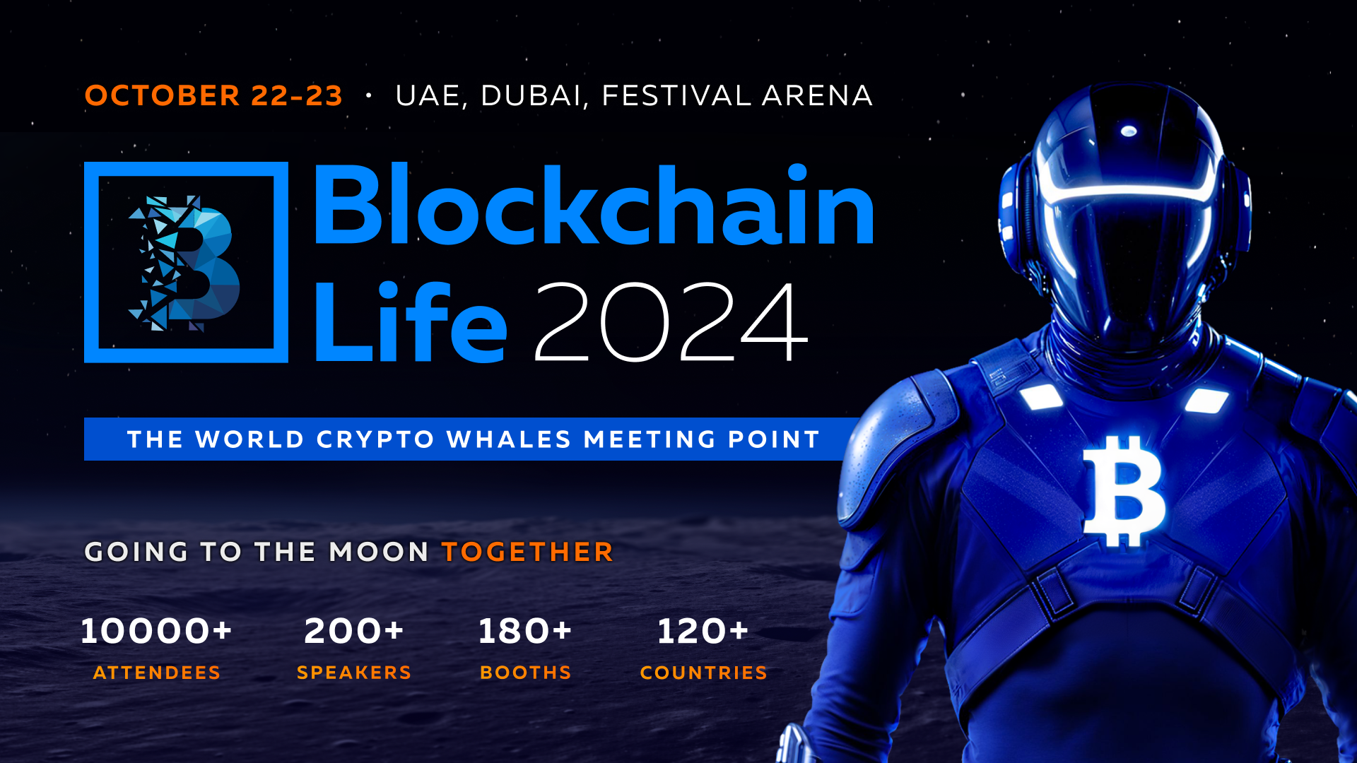 Blockchain Life 2024 aura lieu à Dubaï, au pic du Bull Run