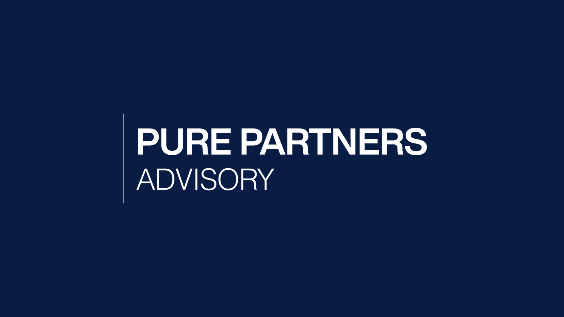 Pure Partners Advisory - Analyste M&A (STAGE 6 mois) à partir de Janvier / Mars 2025