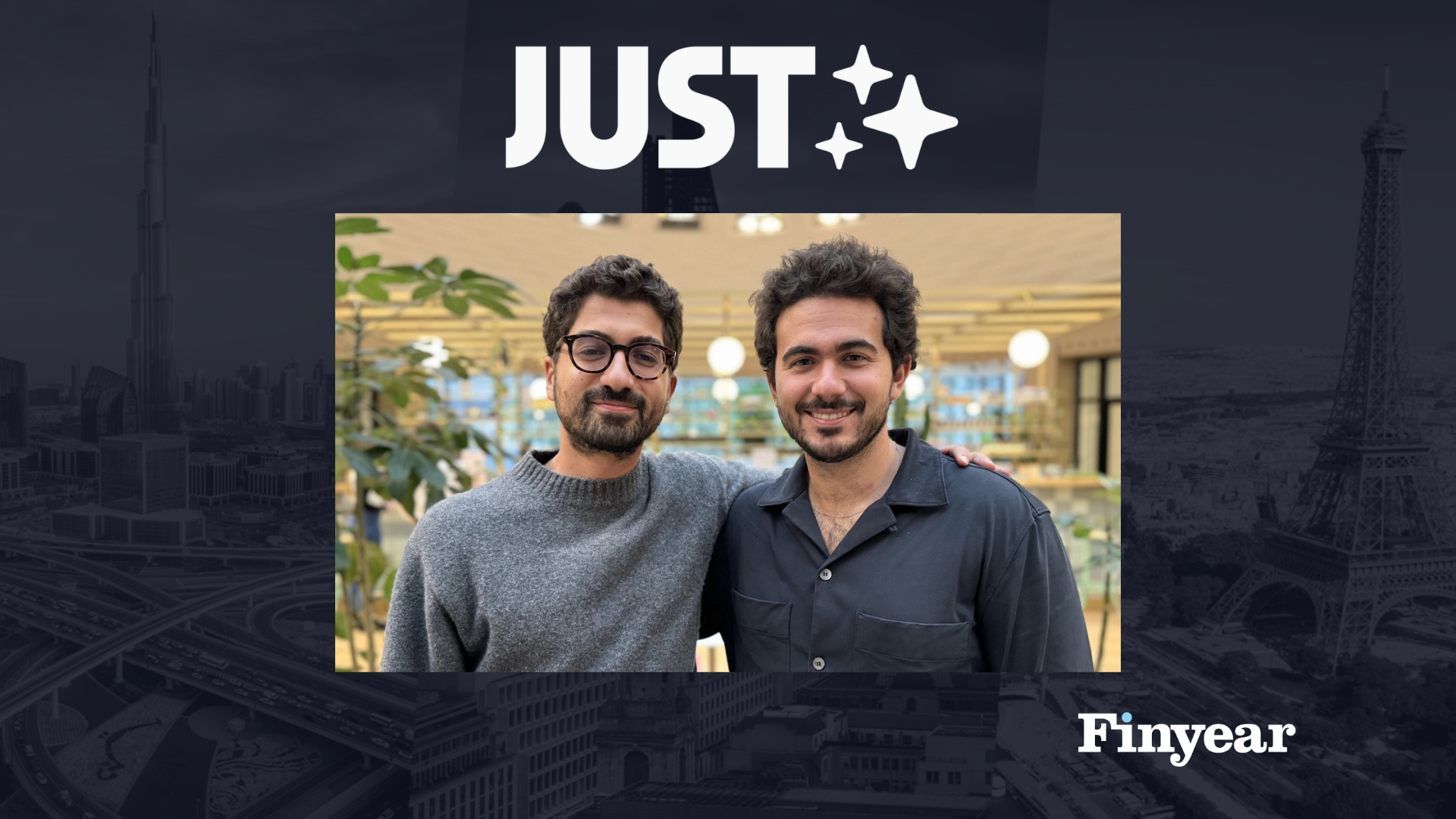 Jérémy Pinto et Benjamin Cohen, fondateurs et co-CEO de JUST