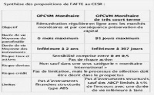 Les nouvelles classifications des fonds monétaires