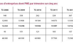 Défaillances et sauvegardes d’entreprises (Altarès T2 2012)