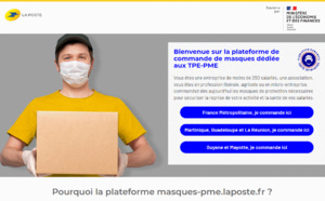 Avec « masques-pme.laposte.fr », Docaposte révèle son savoir-faire dans le développement de plateformes numériques