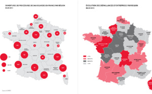 Plus de 63 000 entreprises ont défailli en 2013 (+ 3 % / 2012)