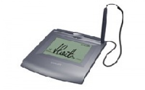 La tablette Wacom LCD Signature : la solution fiable de signature numérique installée à la Berliner Sparkasse (Caisse d'Epargne)