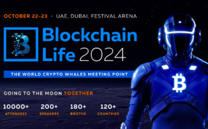 Blockchain Life 2024 aura lieu à Dubaï, au pic du Bull Run