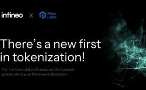 Infineo crée le premier produit d'assurance-vie tokenisé via Provenance Blockchain