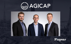 Les trois co-fondateurs d'Agicap 