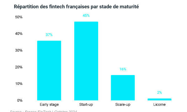 France Fintech  : Panorama 2024 des fIntechs françaises