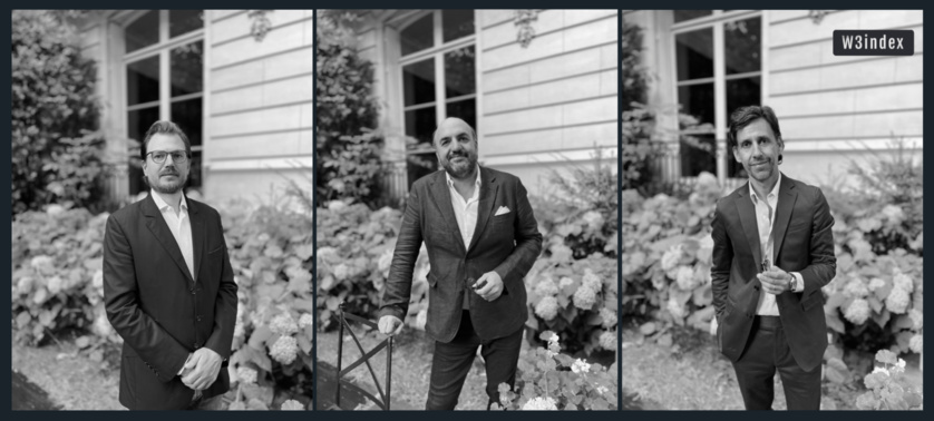 Tim Stevenson, Gonzague de La Tournelle, Nicolas Reynaud Tim Stevenson, Gonzague de La Tournelle, Nicolas Reynaud