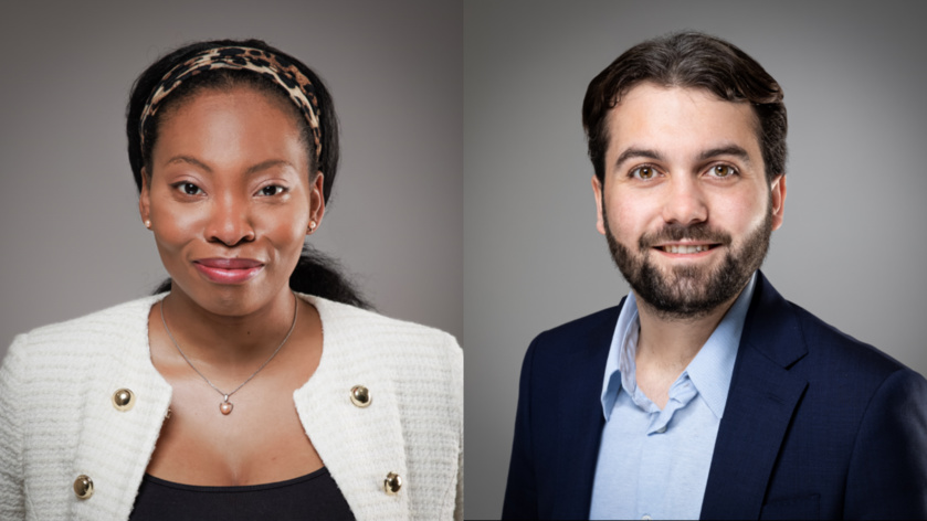 Ange Essobmadje et Aurélien Terrier Ange Essobmadje et Aurélien Terrier