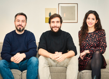 Romain Libeau, Marc-Antoine Lacroix, Estelle Giuly