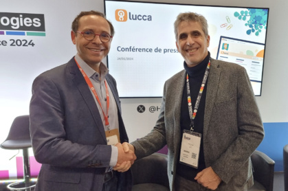 Thomas Bourgeois (Silae) et Gilles Satgé (Lucca)