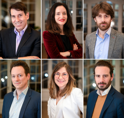 Laurent Darmon, Sabine Fillias, Arthur Mellerio, Thibault d'Autume, Juliette Du Mesnil & Emmanuel Papadacci-Stephanopoli - Crédits photos : François Tancré Laurent Darmon, Sabine Fillias, Arthur Mellerio, Thibault d'Autume, Juliette Du Mesnil & Emmanuel Papadacci-Stephanopoli - Crédits photos : François Tancré