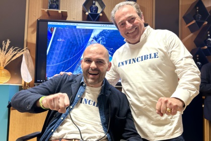 Olivier Goy et Laurent de Bernède, le 21 mars dernier à la soirée de lancement de la Fintech Cup 2024 au siège du groupe Pernod-Ricard Olivier Goy et Laurent de Bernède, le 21 mars dernier à la soirée de lancement de la Fintech Cup 2024 au siège du groupe Pernod-Ricard