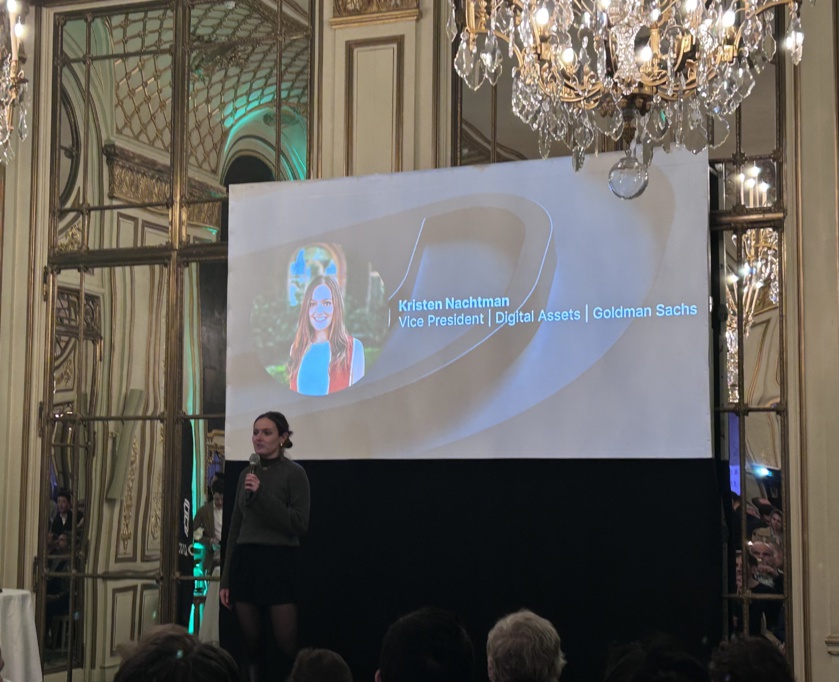 Kristen Nachtman, VP Digital Asset Goldman Sachs - Side Event Bitpanda, Hôtel Meurice Kristen Nachtman, VP Digital Asset Goldman Sachs - Side Event Bitpanda, Hôtel Meurice