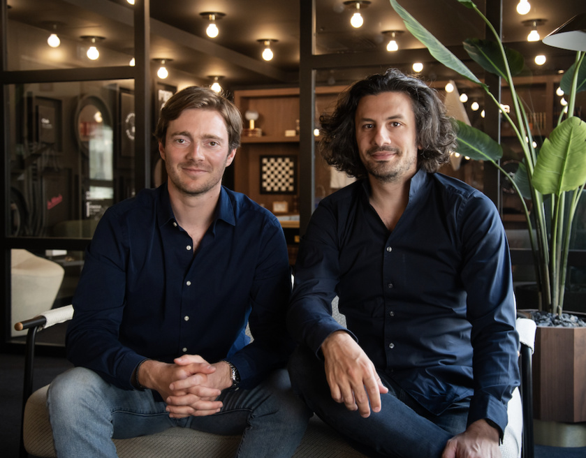 Charles Moury et Edouard Audi, co-fondateurs d'Apiday