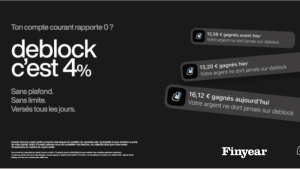 Deblock lance le premier compte courant rémunéré à 4%